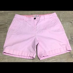 Boden Pink Summer Shorts Size 10